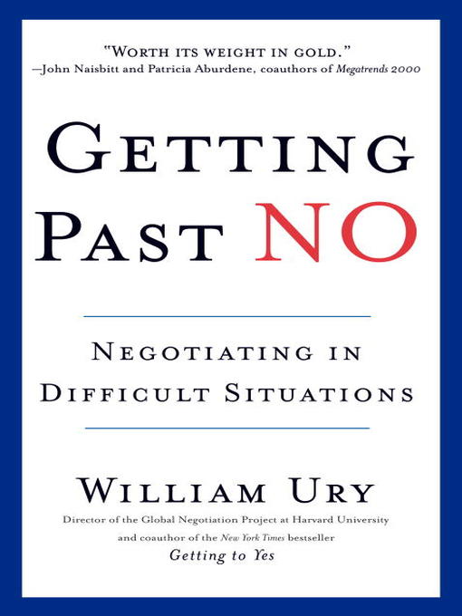 Title details for Getting Past No by William Ury - Available